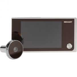Дверной видеоглазок REXANT dv-114 с дисплеем 3.5"", широкий угол обзора 120 45-1114 