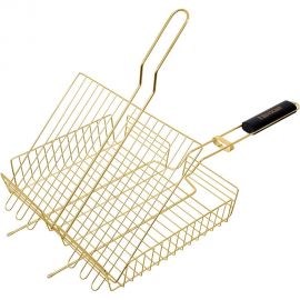 Универсальная решетка-гриль BOYSCOUT gold, 62(+5) х30х25х5.5 см 61901 