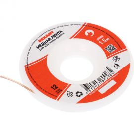 Лента (1 мм; 1.5 м) для удаления припоя REXANT 09-3001 