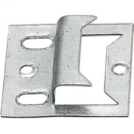 Крепеж для вагонки Стройбат 1мм белый цинк 100 шт 090151 