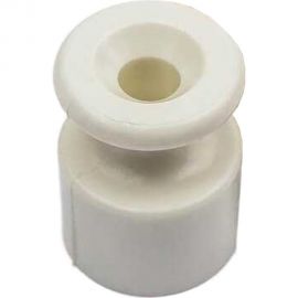 Изолятор для наружного монтажа Bironi пластик, цвет слоновая кость, 10 штук/упаковка B1-551-211-10 