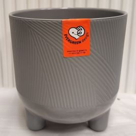 Пластиковый горшок liveingreen ФИТА серый муссон, диам. 19 см, высота 20 см, 4.3 л ФИ19-70 