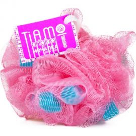 Мочалка из нейлона TIAMO Original ШАР с поролоном 10558 