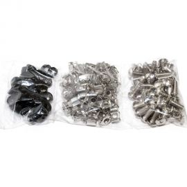 Крепежный комплект для патч-панелей 5bites винт, гайка клетьевая, шайба, 50 шт. NM-16 