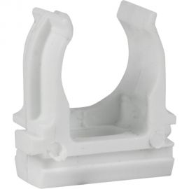 Крепеж-клипса EKF d20 мм, белая, 10 шт. derj-z-20-white 