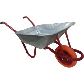 Садово-строительная тачка LWI 90 л, 180 кг, с полиуретановым колесом LWI90ПУСад 