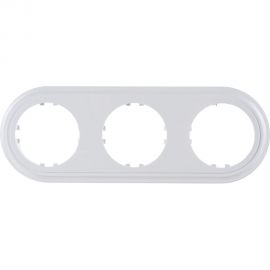 3-постовая рамка LK Studio круглая, белая, LK Vintage-Classic 889304-1 