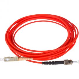 Оптический патч-корд TopLAN симплексный, ST/PC-SC/PC, MM 50/125, 5.0 м PC-TOP-OM2-SC/P-ST/P-5.0 