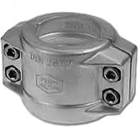 Хомут усиленный 4-х болтовый (38х6.5; алюминий) TITAN LOCK TL38X6.5AL 