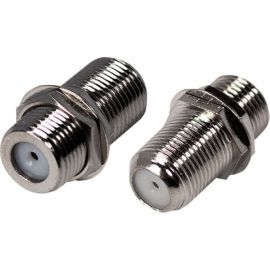 Антенный переходник REXANT RG-6, SAT, гнездо F - гнездо F, бочка 06-0020-A 