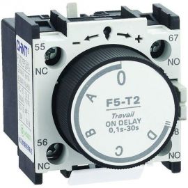 Приставка выдержка времени CHINT F5-T2 к контактору NC1 NC2 и NXC (R) 258022 