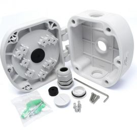 Распределительная коробка для видеокамер Amatek AV-BB4F пластик. 7000598 