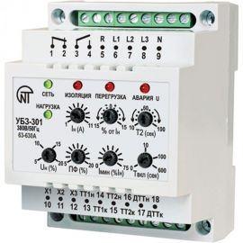 Универсальный блок защиты Новатек-Электро УБЗ-301 63-630А 3425663301 