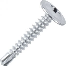 Усиленный саморез FastenPro ШСММ сверло 4,2x25 1000 шт., FP-б.пл.конт. 1150 мл 14-0020637 