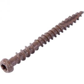 Шуруп для террасной доски Rusconnect CRB 0550, 5х50 мм, 200 шт. коричневый 363550 