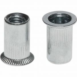 Резьбовая заклепка STARFIX М4 потай бортик, белый цинк, 50 шт. SMZ1-61102-50 