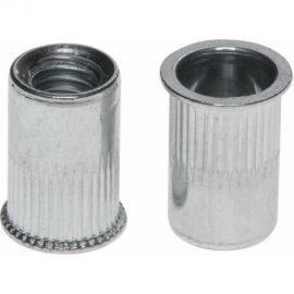 Резьбовая заклепка STARFIX М6 уменьшенный бортик, белый цинк, 25 шт. SMZ1-06858-25 