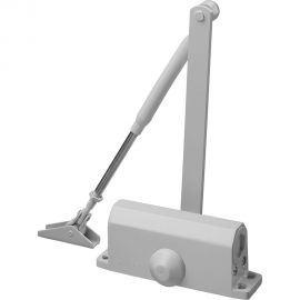 Дверной доводчик для дверей массой до 100 кг STAYER цвет белый 37916-100 