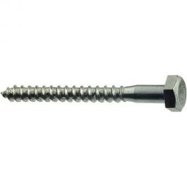 Шурупы с шестигранной головкой Gigant 6.0x90, Zn, 1 кг 123627 