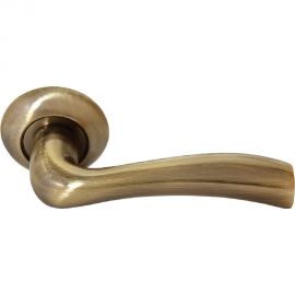 Дверная ручка RUCETTI RAP 19 AB, цвет-бронза 9011388 