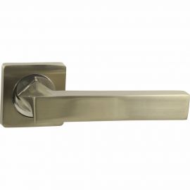 Ручка дверная ЦАМ матовый никель Вантаж V04D 