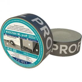 Усиленная клейкая алюминиевая лента Изоспан FL Proff 25 п.м. 11.02.00.29.00.000.0025.0050.00 