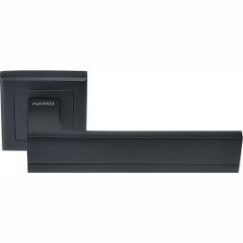 Ручка дверная Rucetti RAP 22-S BL, цвет - черный 9013298 