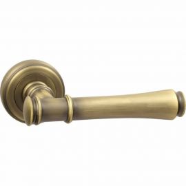Ручка дверная ЦАМ матовая бронза Вантаж V16M 