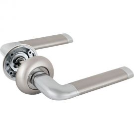 Дверная универсальная ручка SCHLOSS ШЛОСС 81012 Дельта, никель/хром тов-193524 