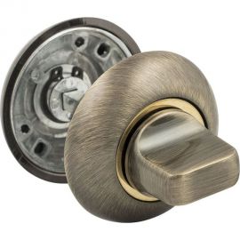 Дверная WC завертка SCHLOSS ШЛОСС 82001 бронза, 50 мм тов-193515 