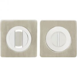 Поворотная ручка PUNTO BK6 ZQ SN/CP-3 матовый никель/хром 41065 