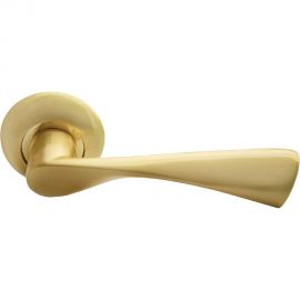 Дверная ручка RUCETTI RAP 1 SG, цвет-мат.золото 9008762 