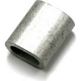 Зажим троса vipкрепеж алюминевый, 4 мм, 1 шт. 10411 VIP 