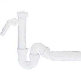 Сифон McAlpine без выпуска d40-40/50 P/S-образный, с носиком MRSK4A 