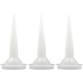 Сопла пластиковые сменные для пистолетов для герметика закрытого типа 3 шт FIT 14250 