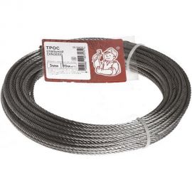 Стальной трос Стройбат DIN 3055 3мм 20м 249440 