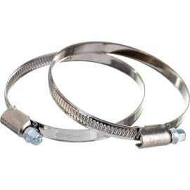 Обжимной хомут Госкреп 9 мм, из нерж. стали, 60-80 мм, 2 шт. 11-0013920 