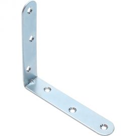 Мебельный уголок СКОБЯНОЙ 100х100х20 мм, цинк, 4 шт. 002619 