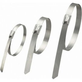 Стальной кабельный хомут Экопласт 4.6х300 мм 45330 