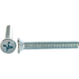 Оцинкованный винт с потайной головкой Стройбат DIN 965 М6x40 мм 40 шт. 2631166 106311 