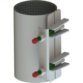 Ремонтный однозамковый хомут ВЗПА Ду 160, ОД 176-186, L=300 РА-00504 