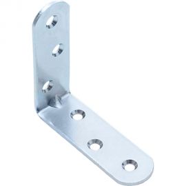 Мебельный уголок СКОБЯНОЙ 60х60х20 мм, цинк, 4 шт. 002617 