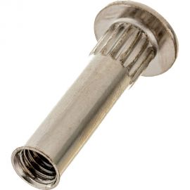 Мебельный винт-стяжка STARFIX М6x29 мм, никелированный, 10 шт. SMZ1-87264-10 