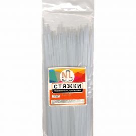 Хомут Netlink nylon 5x400 мм 100 шт белый морозостойкий УТ000004667 