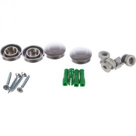 Зеркалодержатель ELEMENT D28мм пластик матовый хром 4 шт 264690 