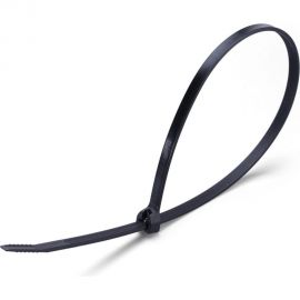 Нейлоновые стяжки FORTISFLEX КСЗ 10х600 черные 74115 