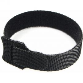 Хомуты-липучки Cablexpert на основе ленты Velcro 145x11 мм, черные, 12 шт. VT-145x11BK 