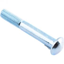 Мебельный болт с усом Element DIN 607 6x60 белый цинк 30 шт 244330 