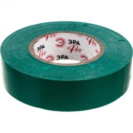 Изолента ЭРА PRO150GREEN ПВХ, профессиональная, 19 мм х 20 м х 150 мкм, зеленая Б0057291 