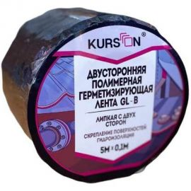 Полимерная герметизирующая лента KURSON GL-В 100х1,5 мм, 5 м, двухсторонняя 4603378028810 